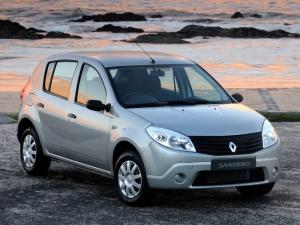 Коврики в салон Renault Sandero 1 (2009-2014) с бортиком