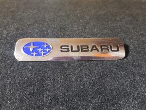 Лейбл металлический Subaru (Субару) цветной БОЛЬШОЙ