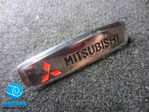 Лейбл металлический Mitsubishi (Митсубиси) цветной