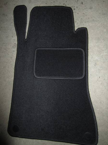 Велюровые коврики в салон Mercedes CLK-class ll W209 (Ковролин LUX)