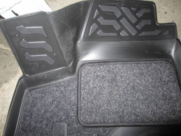 Ворсовые 3D коврики LUX в салон Mazda 3 (Мазда 3) (2009-2013) с бортиком
