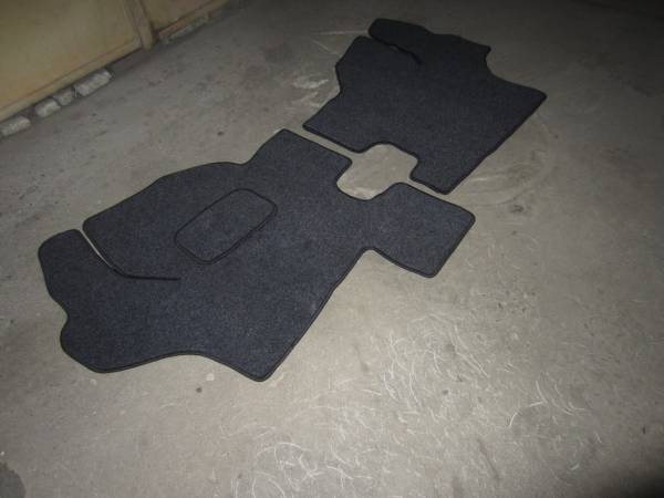 Велюровые коврики в салон Gazel Next (Газель Некст) (КПП ПОЛ) ковролин LUX