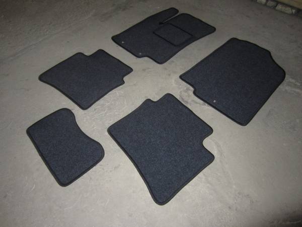 Велюровые коврики в салон Kia Rio 3 (Киа Рио 3) Ковролин STANDART PLUS