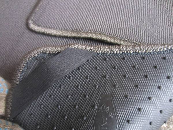 Велюровые коврики в салон Honda Accord 7 (Хонда Аккорд 7) ковролин PREMIUM петлевой серый