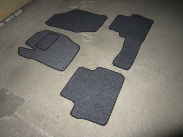 Велюровые коврики в салон Citroen C4 ll (Ситроен С4 2) (2011-н.в.) Ковролин LUX