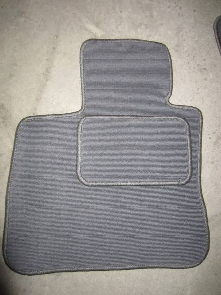 Велюровые коврики в салон Bmw X6 E71 (Бмв Х6 Е71) ковролин PREMIUM (серый)