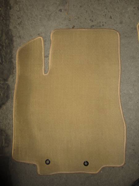 Велюровые коврики в салон Nissan Pathfinder IV (Ниссан Патфайндер 4) Ковролин PREMIUM Бежевый