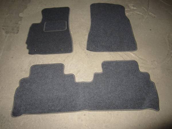 Велюровые коврики в салон Toyota Highlander I (Тойота Хайлендер 1)  ковролин LUX