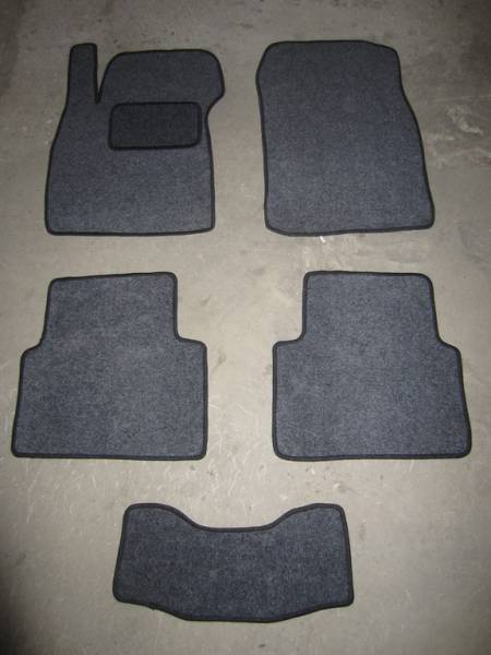 Велюровые коврики в салон Opel Vectra C (Опель Вектра Ц) ковролин LUX