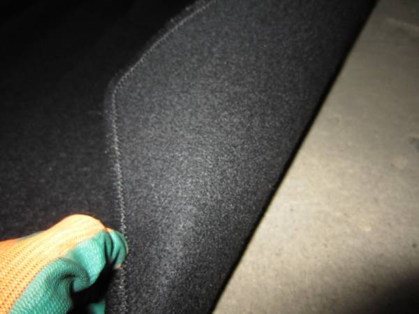Велюровый коврик в багажник Kia K5 (Киа К5)