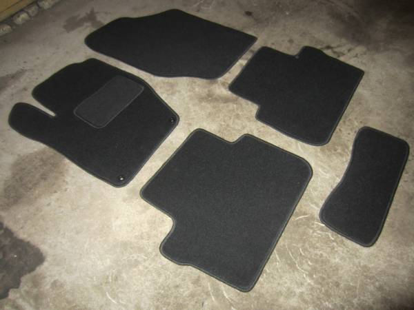 Велюровые коврики в салон Citroen C4 ll Sedan (Ситроен С4 2 Седан) (2012-н.в.)