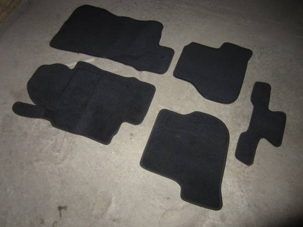 Велюровые коврики в салон Volkswagen Golf 6 (Фольксваген Гольф 6)ковролин LUX