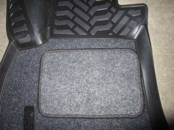 Ворсовые 3D коврики LUX в салон Audi A4 (B8/8K) (Ауди А4 Б8\8К) (2007-2015) с бортиком