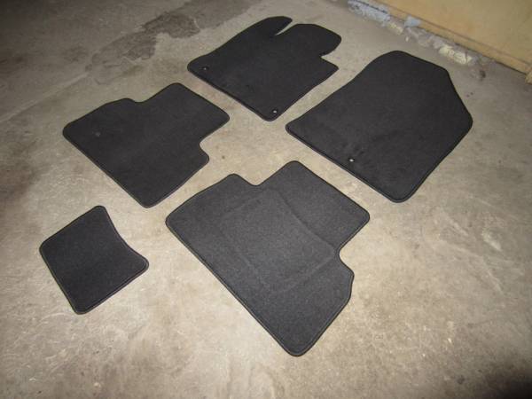 Велюровые коврики в салон Hyundai Santa Fe 4(Хендай Санта Фе 4) Ковролин PREMIUM