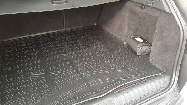 Резиновый коврик в багажник Land Rover Range Rover Sport 2 (Ленд Ровер Рендж Ровер Спорт 2)(2013-) с бортиком