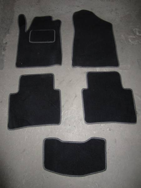 Велюровые коврики в салон Nissan Teana II (Ниссан Теана 2) PREMIUM