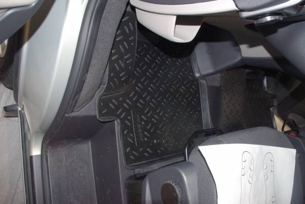 Резиновые коврики в салон Ford Tourneo Custom ( Форд Турнео Кастум) с бортиком
