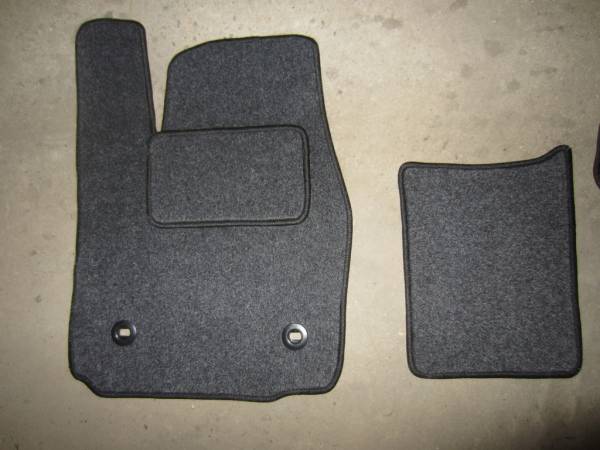 Велюровые коврики в салон Toyota Alphard II (Тойота Альфард 2) + коврик в багажник 