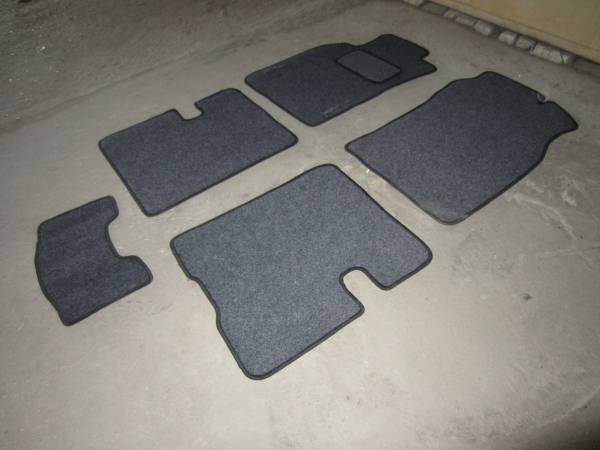Велюровые коврики в салон Nissan Almera I (N15)(Ниссан Альмера 1) ковролин LUX