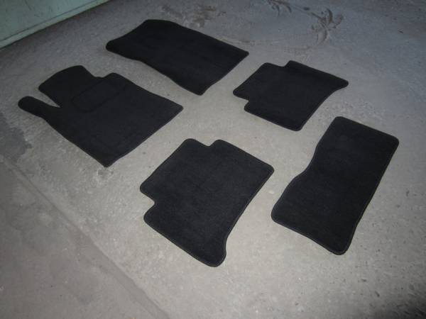 Велюровые коврики в салон Mercedes E-klasse W211 fomatic (Мерседес Е-Класс W212 Фоматик) Ковролин PREMIUM