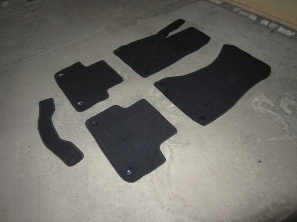 Велюровые коврики в салон Audi A4 (B9)(Ауди А4 Б9) (2015-) Ковролин LUX