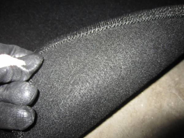 Ворсовой коврик в багажник Mercedes GL-klasse X164
