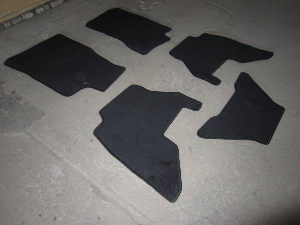 Велюровые коврики в салон Nissan Pathfinder III (Ниссан Патфайндер 3) Дорестайл 2004-2010 ковролин LUX
