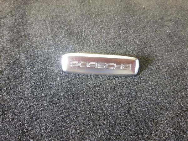 Лейбл металлический Porsche (Порше) без цвета