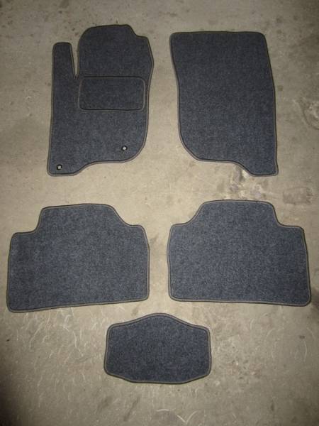 Велюровые коврики в салон Mitsubishi Pajero Sport 3 (Митсубиси Паджеро Спорт 3) Ковролин LUX