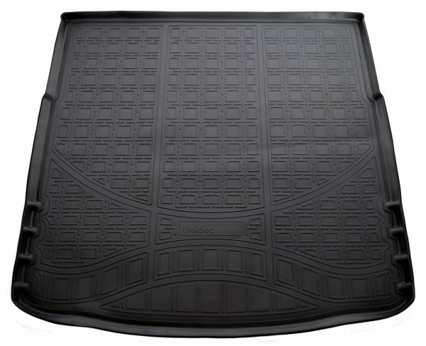Резиновый коврик в багажник Opel Insignia (седан)  (с полноразмерной запаской)