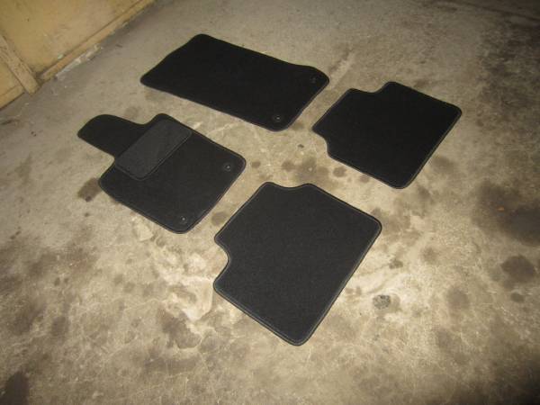Велюровые коврики в салон Porsche Panamera 2 (Порше Панамера 2) Ковролин LUX