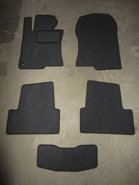 Велюровые коврики в салон Honda Accord 8 (Хонда Аккорд 8) ковролин LUX