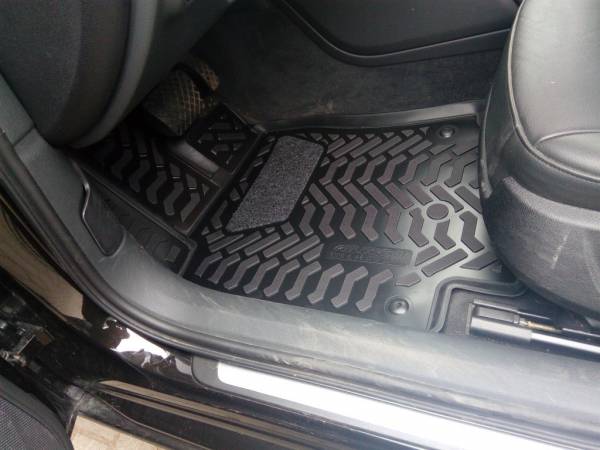 Резиновые коврики в салон Audi A6 (4G:C7)(Ауди А6 4Г,С7)