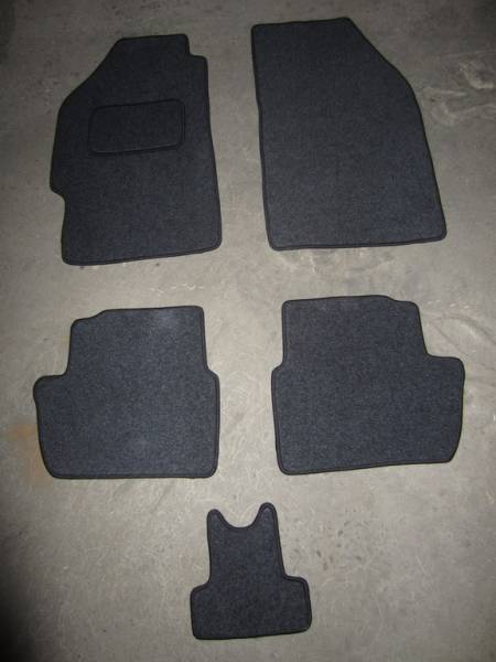 Велюровые коврики в салон Chevrolet Spark 2 (Шевроле Спарк 2)