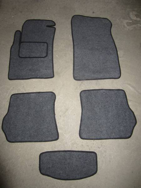 Велюровые коврики в салон Ford Fusion (Форд Фьюжен) Ковролин LUX