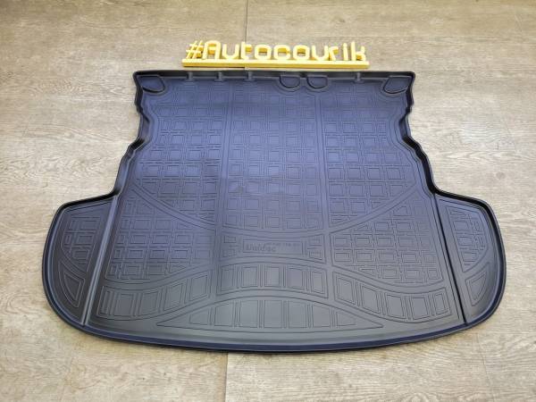 Резиновый коврик в багажник Mitsubishi Outlander (2012-н.в.) с бортиком