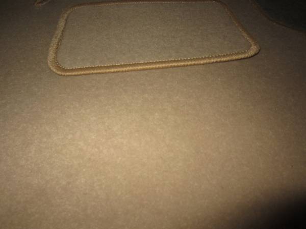 Велюровые коврики в салон Nissan Murano 2 (Z51)(Ниссан Мурано 2) 2007-2011 ДОРЕСТАЙЛ Ковролин LUX БЕЖЕВЫЙ