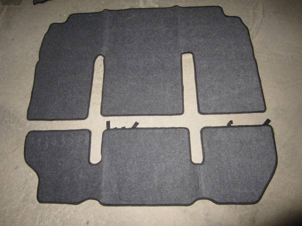 Велюровые коврики в салон+ в багажник Chrysler Grand Voyager 3 (Крайслер Гранд Вояджер 3) ковролин LUX