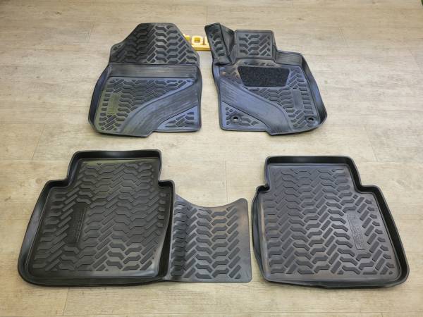 Коврики в салон Honda CR-V-5 (2018-н.в.) с бортиком