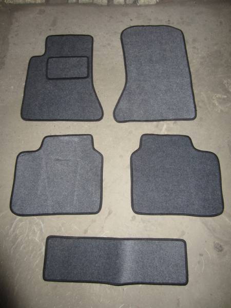 Велюровые коврики в салон Opel Omega B (Опель Омега Б) ковролин LUX