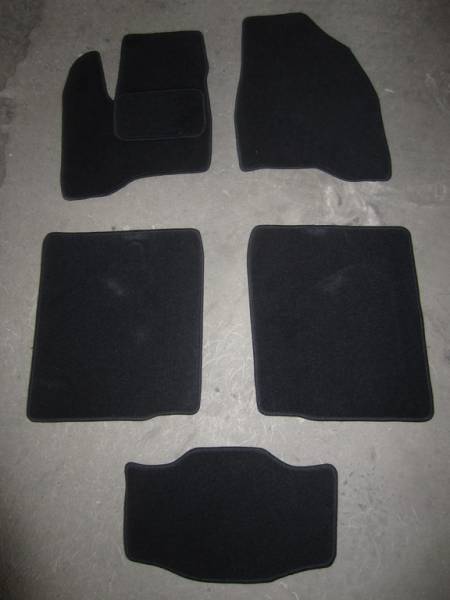 Велюровые коврики в салон Ford Explorer 5 (Форд Эксплорер) (2010-2015) 2 ряда	