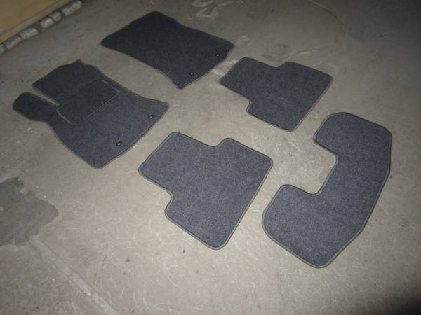 Велюровые коврики в салон Jaguar XJ IV (X351)(Ягуар Хджей 4) Ковролин LUX графит 