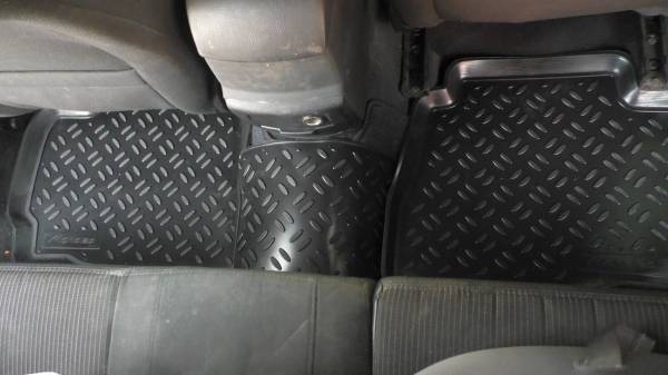 Резиновые коврики в салон Ford Mondeo 4 (Форд Мондео 4) с бортиком