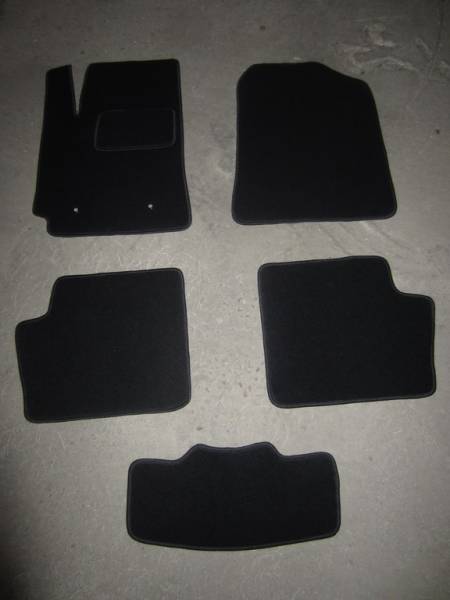 Велюровые коврики в салон Toyota Corolla 9 (Тойота Королла 9)  (E120- E130)