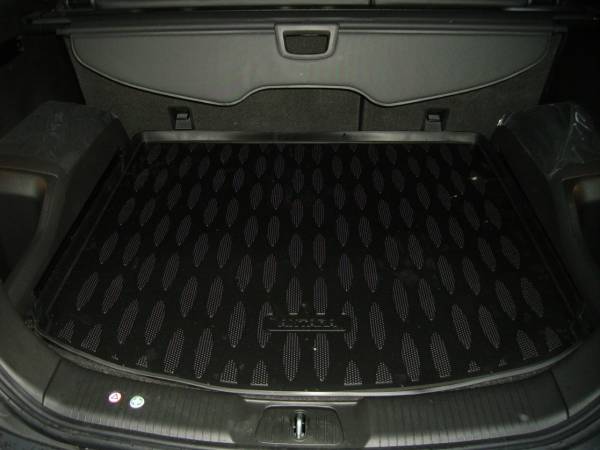 Резиновый коврик в багажник Opel Antara (Опель Антара) (2012-) с бортиком