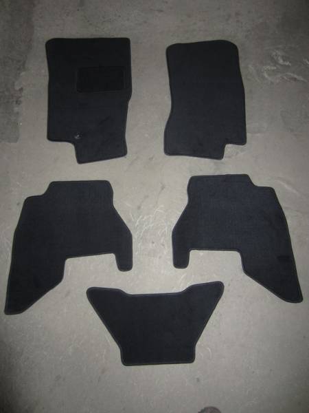 Велюровые коврики в салон Nissan Pathfinder III (Ниссан Патфайндер 3) Дорестайл 2004-2010 ковролин LUX