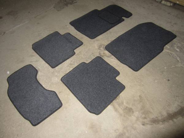 Велюровые коврики в салон Mitsubishi Pajero 2 (Митсубиси Паджеро 2) (3 дверей)