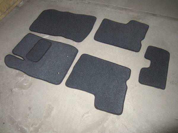 Велюровые коврики в салон Renault Duster (Рено Дастер) (2010-2015)
