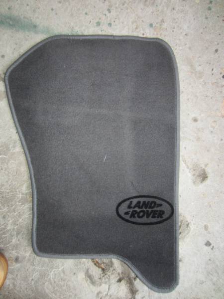 Велюровые коврики в салон Land Rover Discovery 3 (Ленд Ровер Дискавери 3)  цвет Черный
