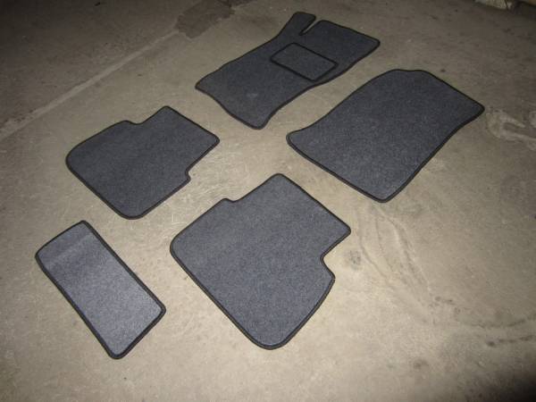 Велюровые коврики в салон Saab 9-5 I (Сааб 9-5 1) Ковролин LUX